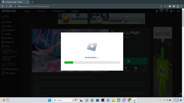 Does anyone know how to fix this issue?? Roblox website not been
