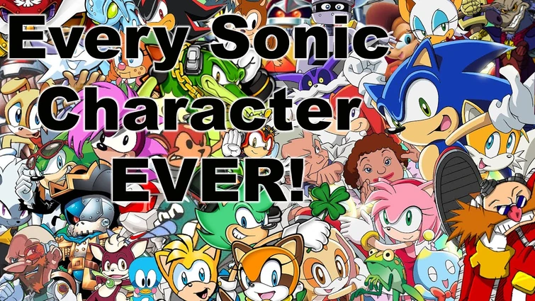 How many sonic characters even are there | Fandom