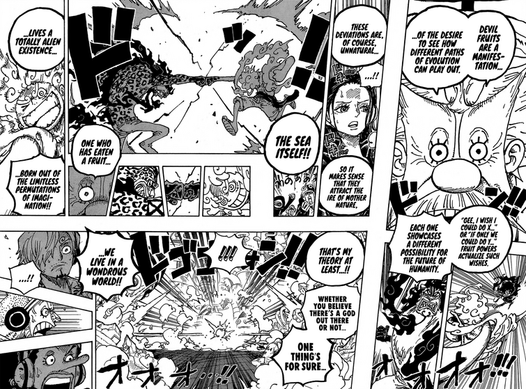 One Piece Chapter 1069 Spoilers – GEAR 5 LUFFY vs AWAKENED LUCCI