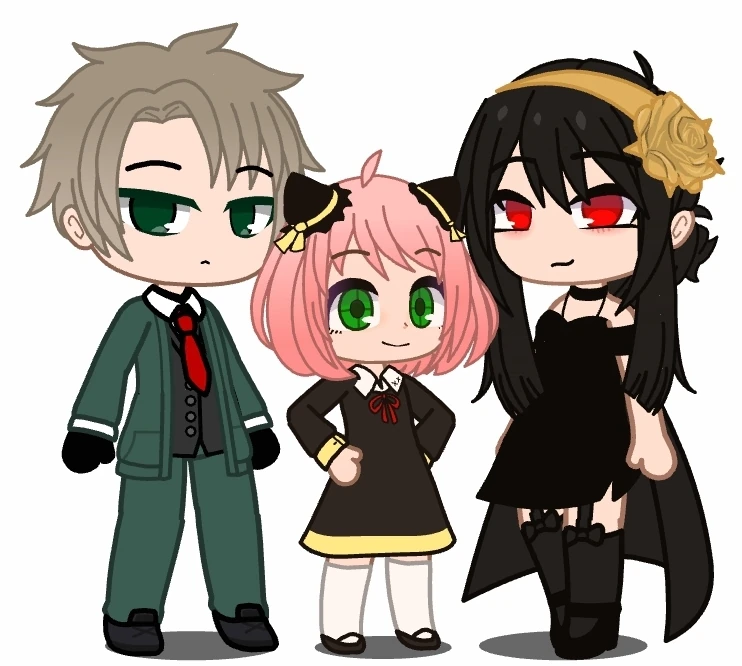 Loid, Yor & Anya in my style! | Fandom