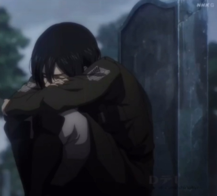 Just Mikasa Crying At A Grave Makes Me Sad Fandom