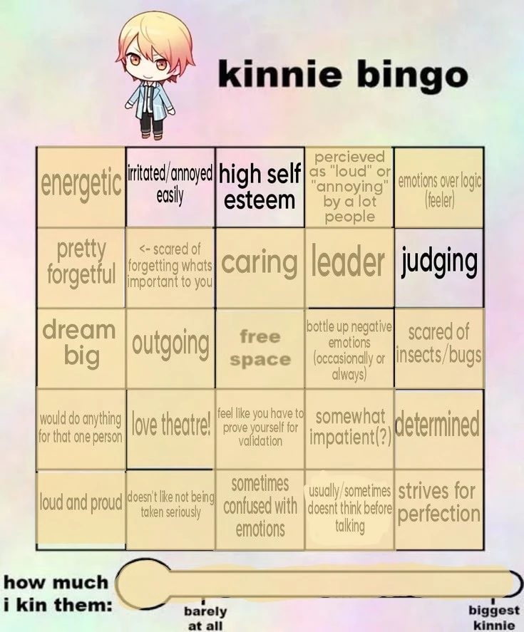 Did a kinnie bingo, you can already guess who Fandom