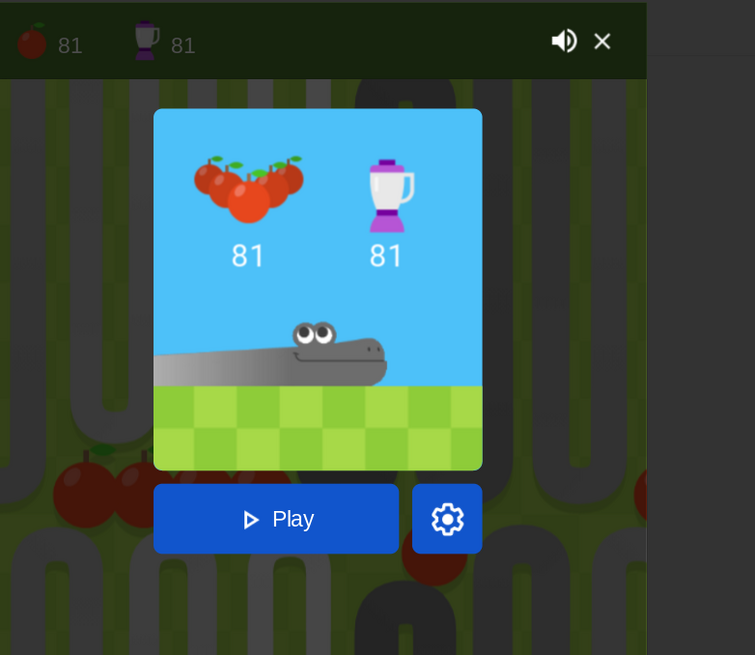 Google Snake Pixel Game | Cap