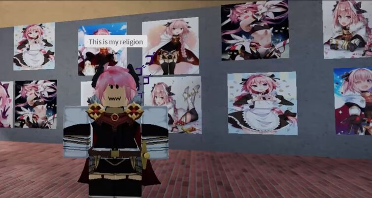 My skins on Roblox : r/Astolfo