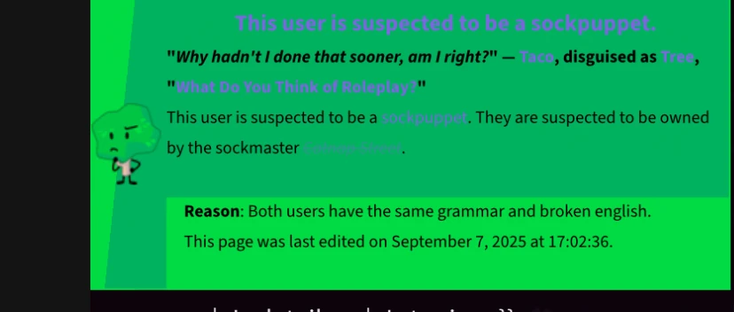 Someone in OSC suspected I am a sockpuppet of sockmaster catnapstreet ...