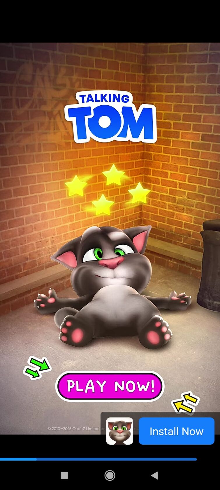 Talking Tom Cat ad | Fandom