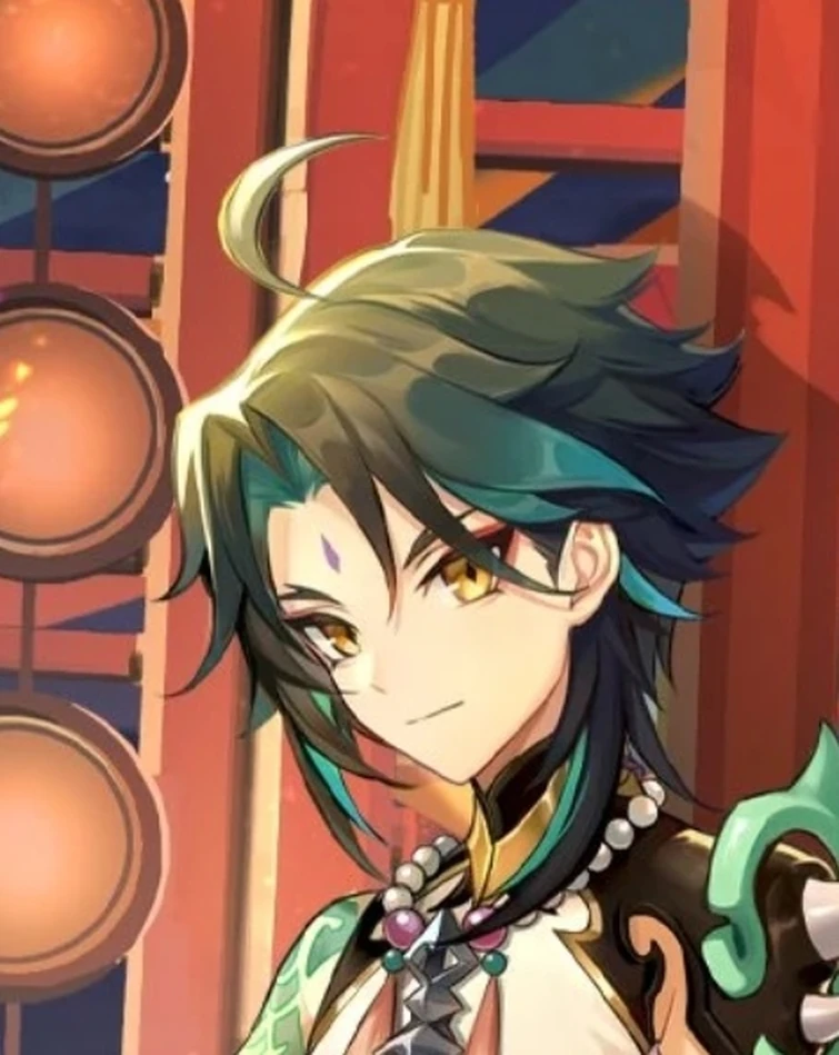 is xiao smiling???? Fandom