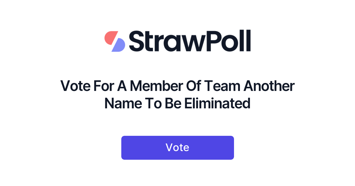 You Didn't Vote! | Fandom