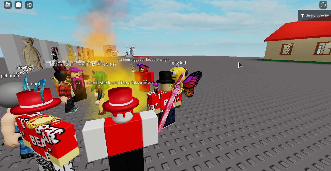 Content Creators And Devs Roasting Lisa Gaming Fandom - cheese lisas fun place roblox