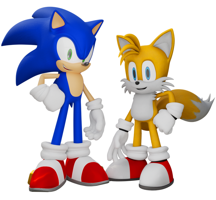 new classic sonic model and render! ( i used blender) : r