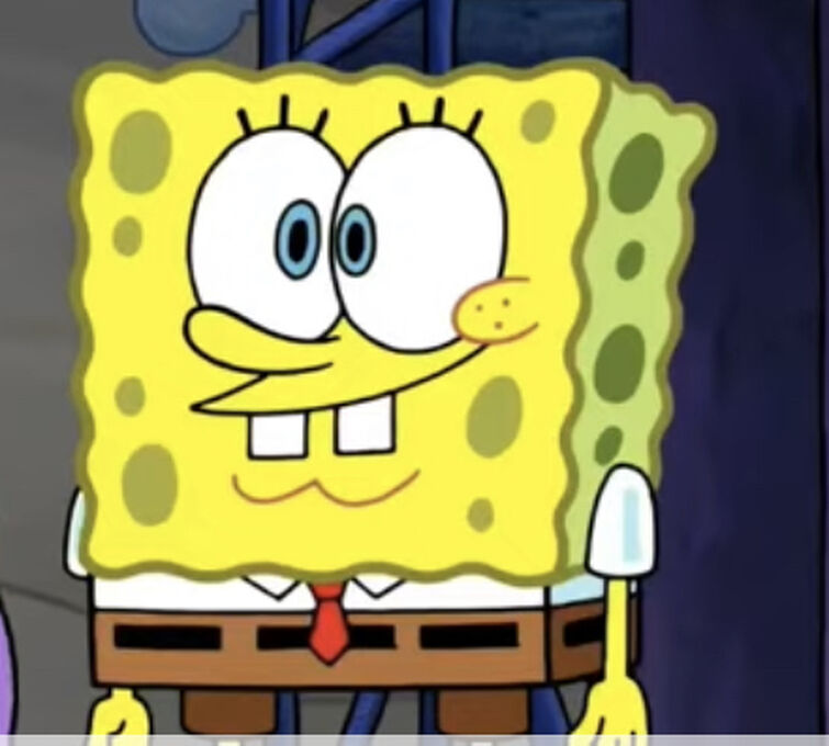 spongebob big eyes