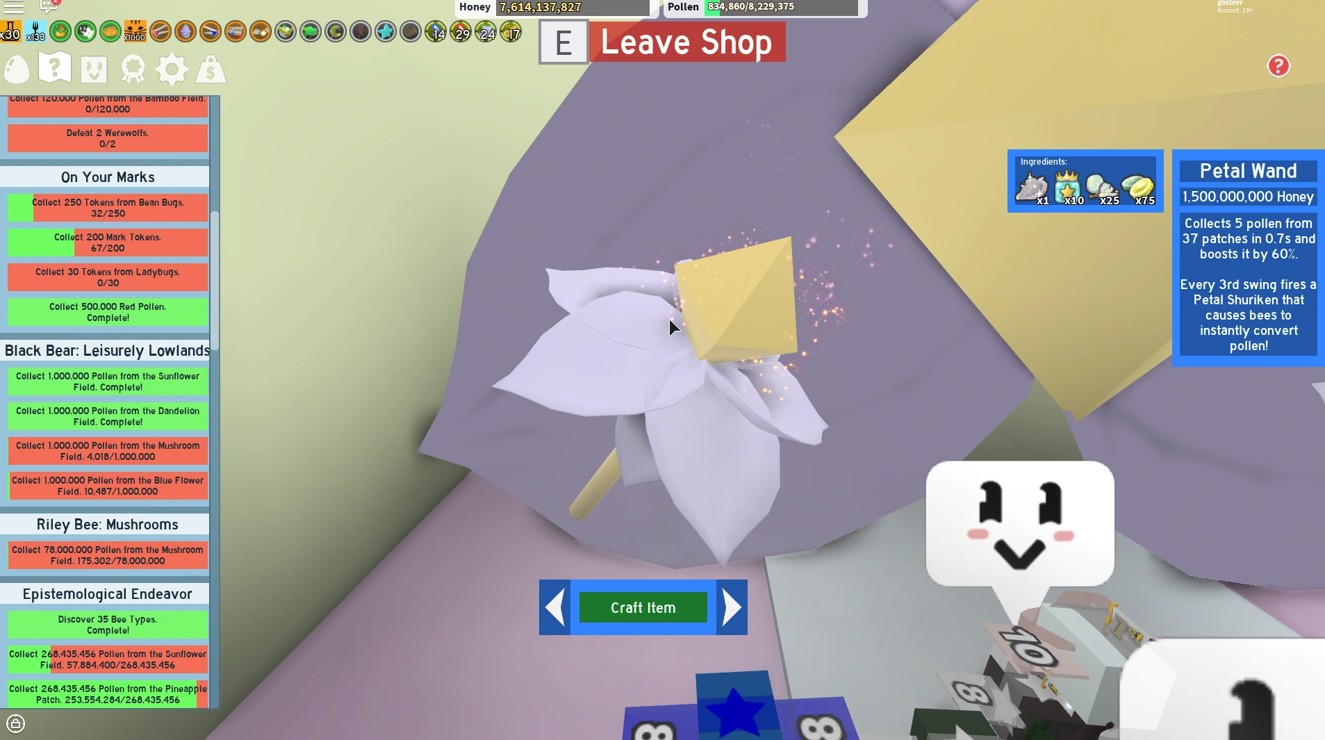 Finally got the petal wand! Fandom