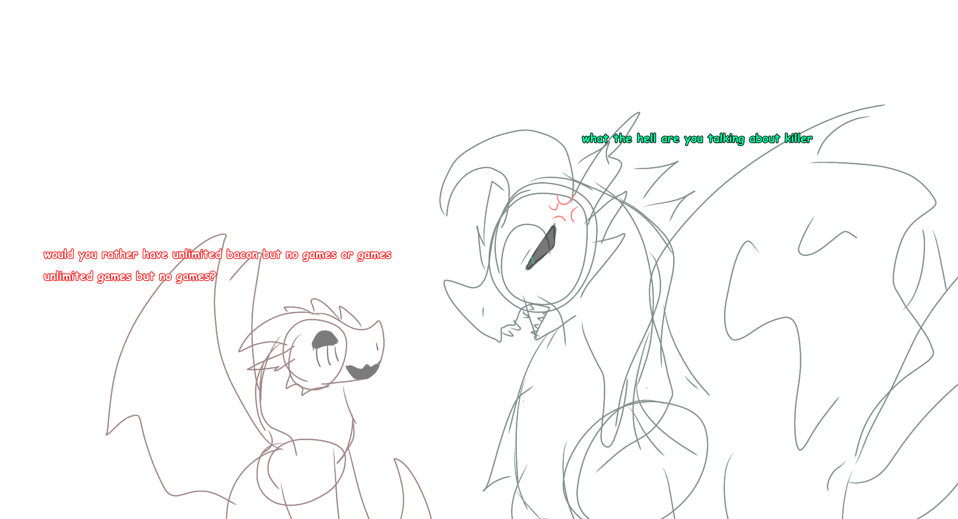 would you rather have unlimited bacon but no games or games unlimited