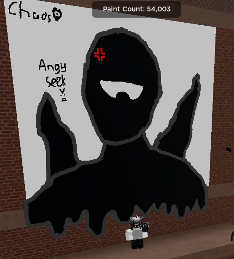 angy seek in spray paint Fandom