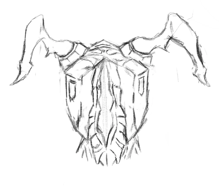 So, the Zetton head sketch | Fandom