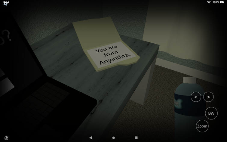 I finally play that survey thing on roblox