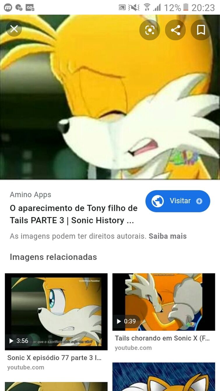 Tails é fofo :3  Sonic Amino PT~BR© Amino