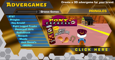 Pringles Pony Express Banner