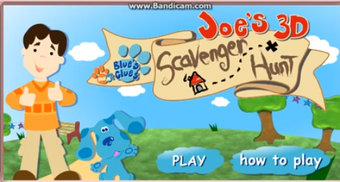 Blues Clues Title Screen