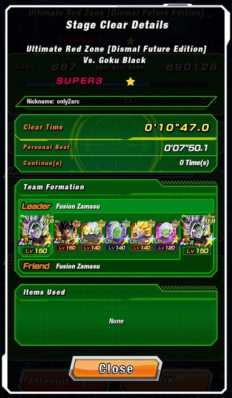 Zamasu Red Zone Tour : r/DokkanBattleCommunity