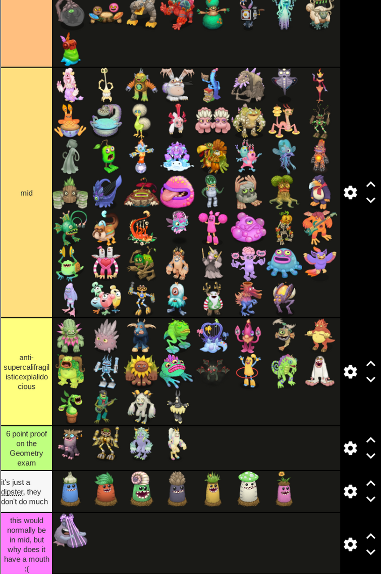 My NEW epic wubbox tier list! (I have done this before) whats everyone's  opinions? : r/MySingingMonsters