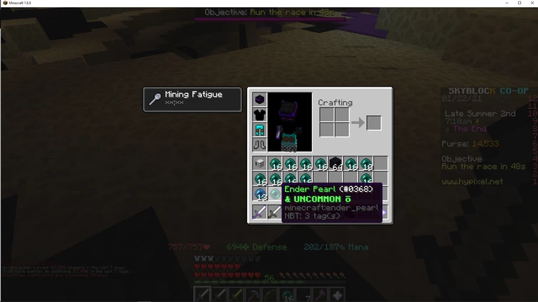 I Found An Uncommon Normal Enderpearl Fandom