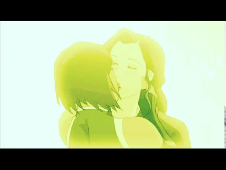 Legend of Korra finale - Korra Asami kiss HD