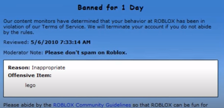 Roblox Moderator