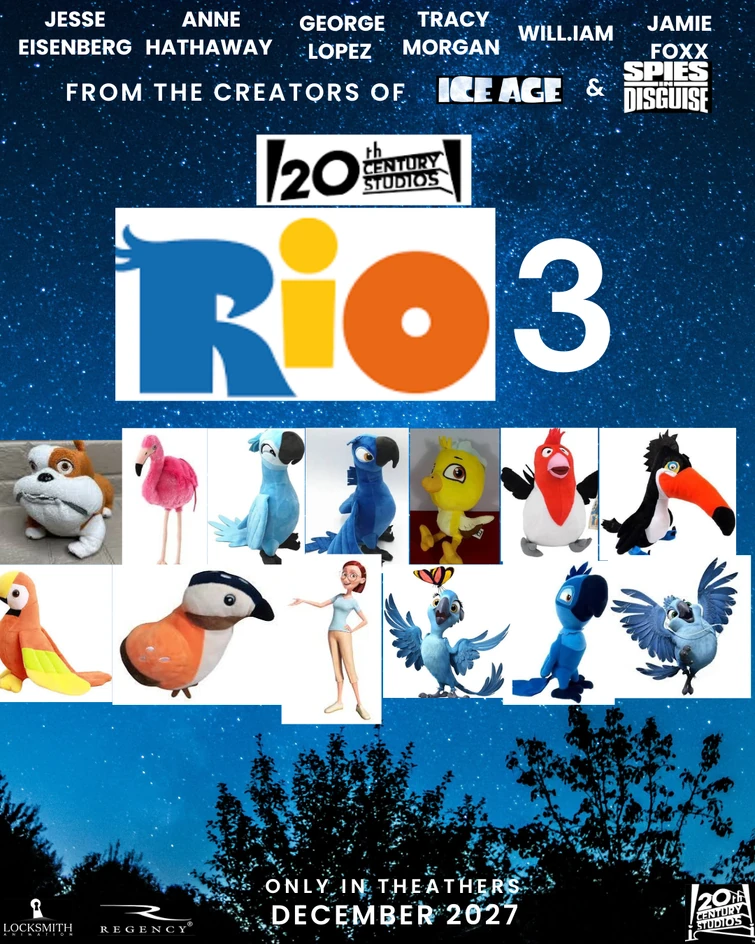 Rio 3 20th Century Studios Movie Film 2027 | Fandom
