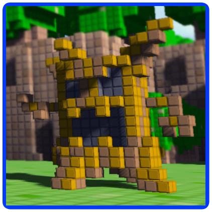3d dot game heroes character