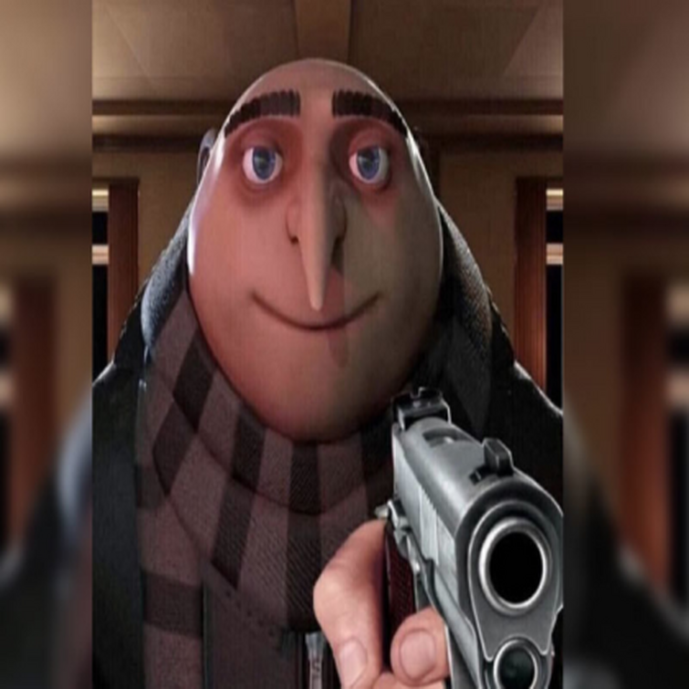 Gru with a gun xd - Roblox