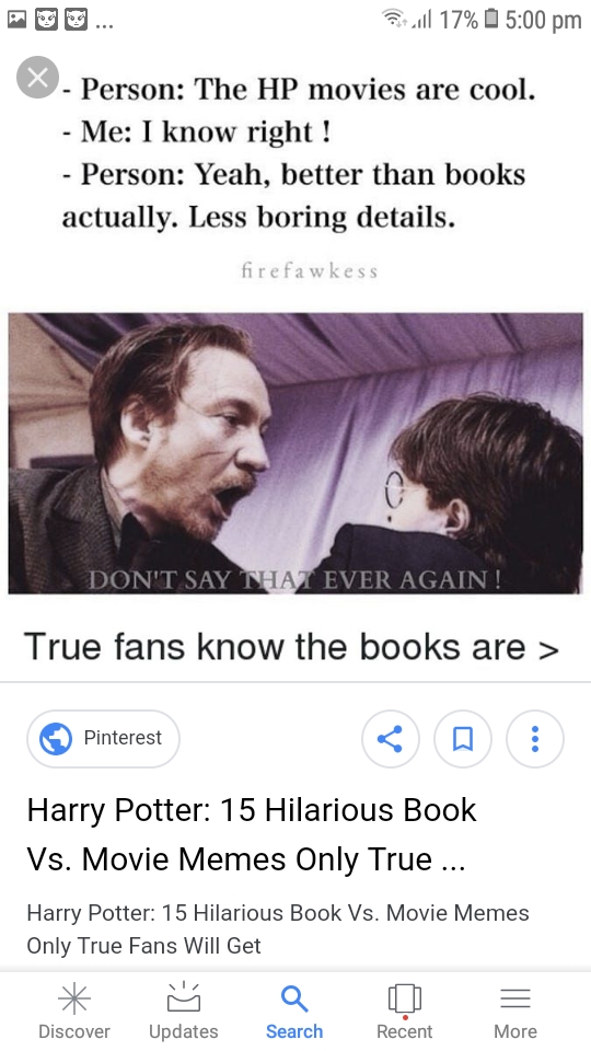 Harry Potter: 15 Hilarious Book Vs. Movie Memes Only True Fans Will Get