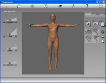 MakeHuman - Fenêtre de travail.jpg