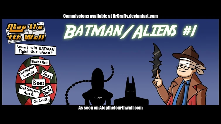 Batman/Aliens #1 - Atop the Fourth Wall