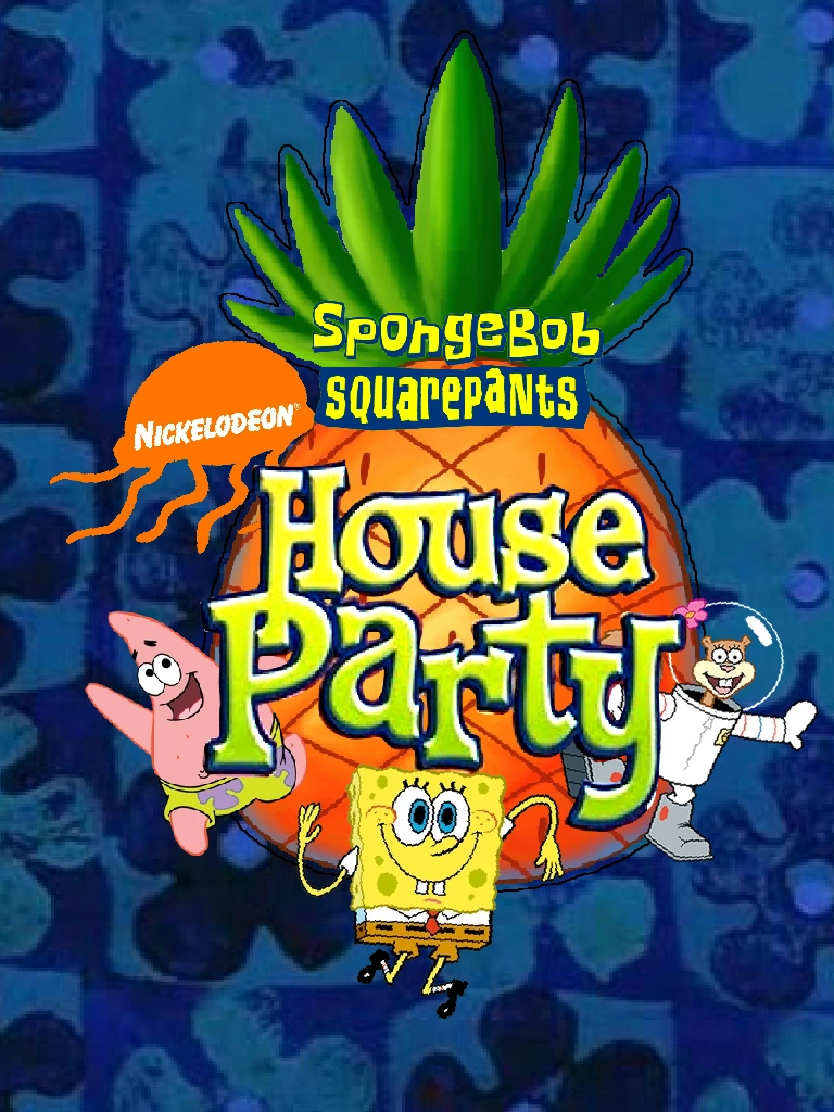 Remastered logo of the SpongeBob House Party (2002) logo | Fandom