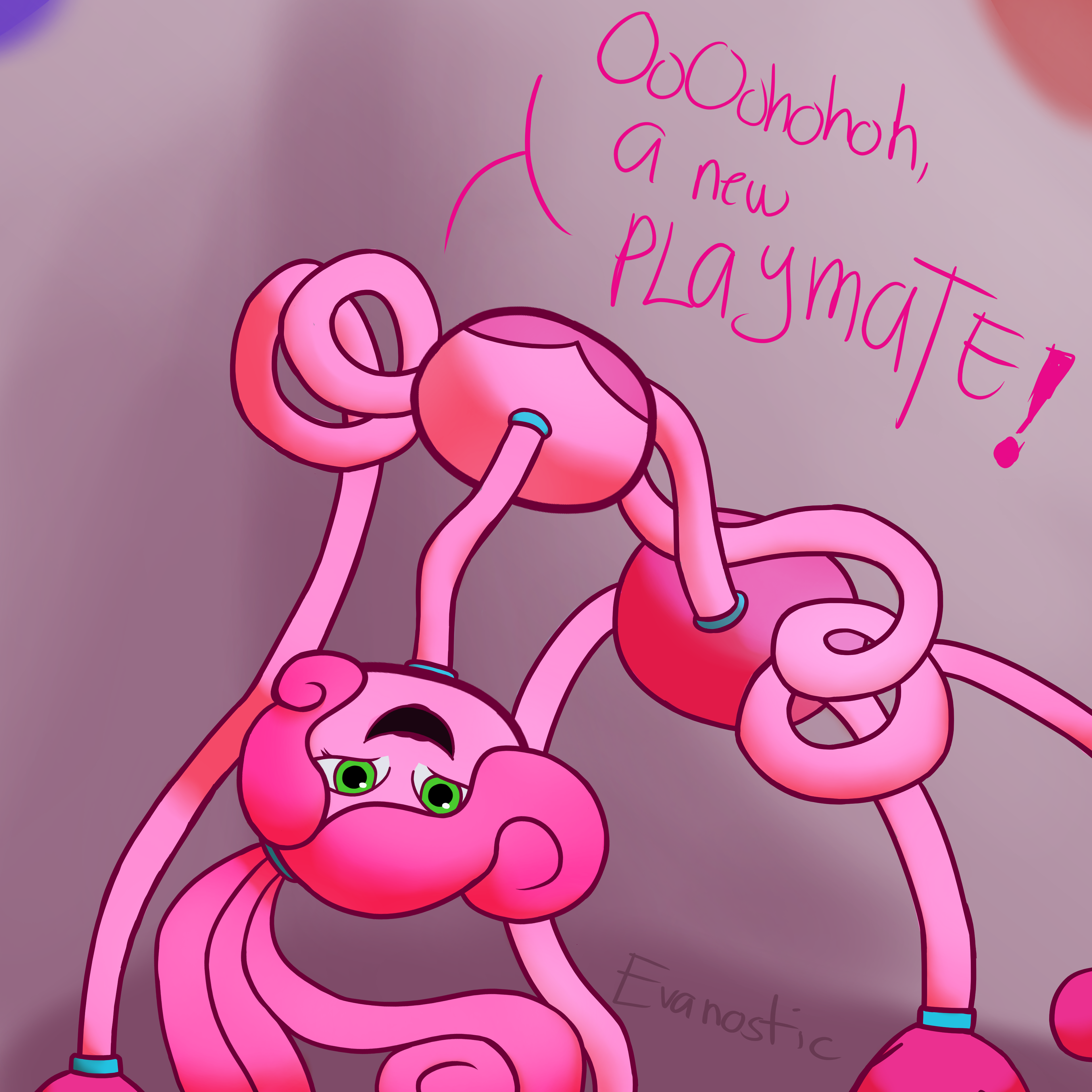 I Drew Mommy Long Legs Because Why Not!  A Poppy Playtime: Chapter 2 Fan  Art 