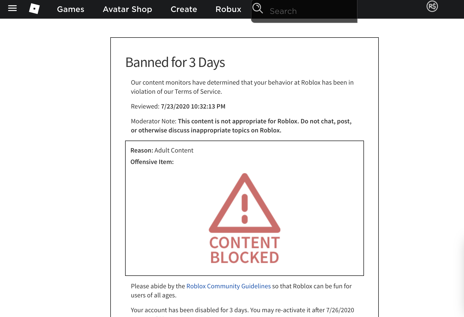 Nvm Still Banned Fandom - wasted roblox