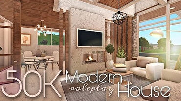 Roblox, Bloxburg: 47k Modern House (No Gamepasses-READ DESCRIPTION), House Build 
