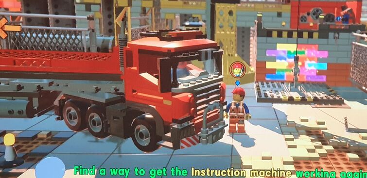 Lego movie best sale truck