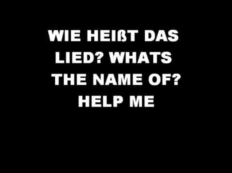 wie heißt das lied? whats the name of this?