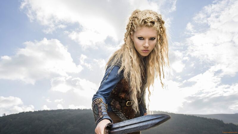 I Photographed My Wife as the Viking Shieldmaiden Lagertha