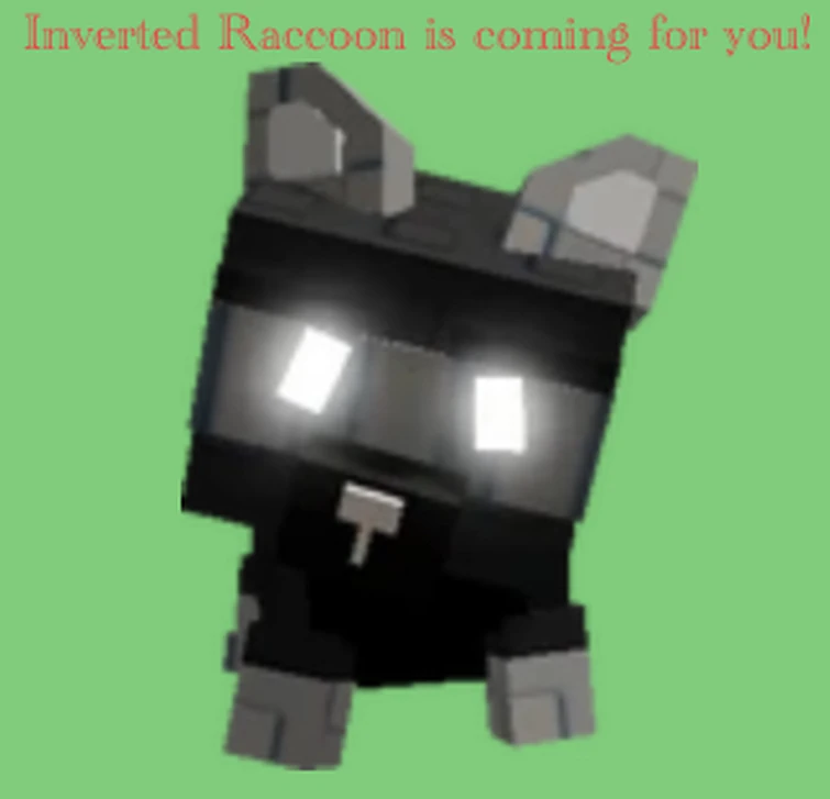 Inverted Raccoon looks terrifying! | Fandom