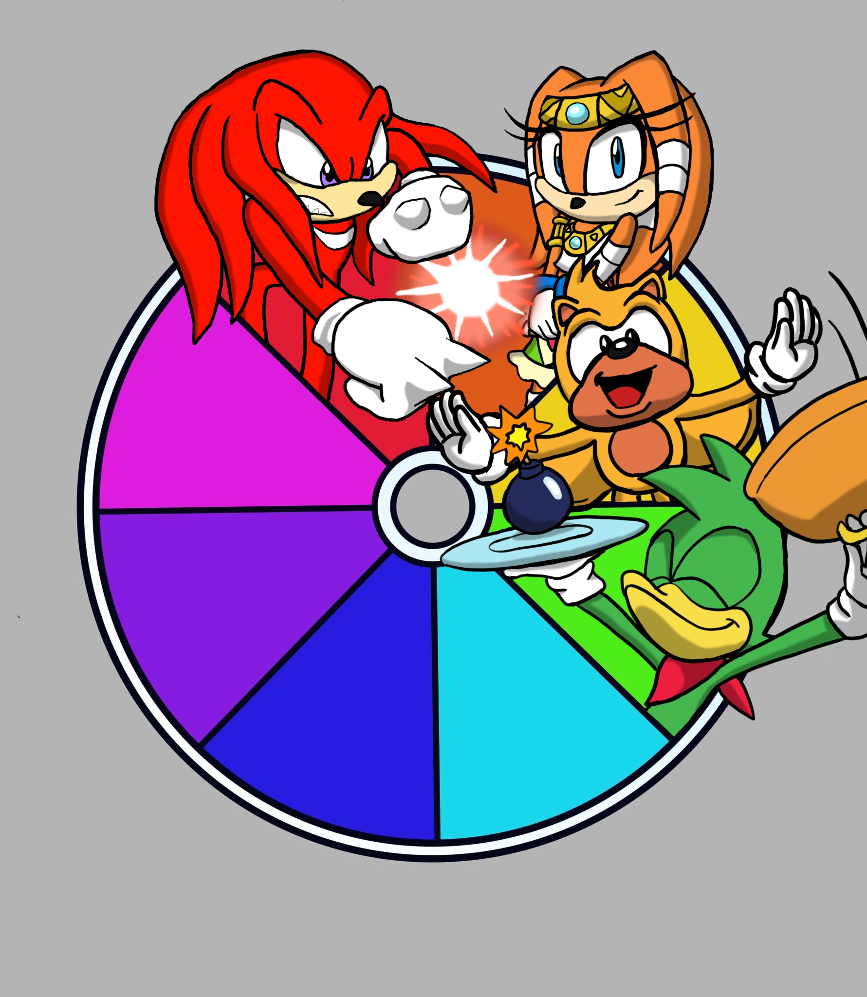 Sonic Character Color Wheel Vote: CYAN | Fandom