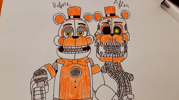What I think a Molten Freddy youtooz would look like : r