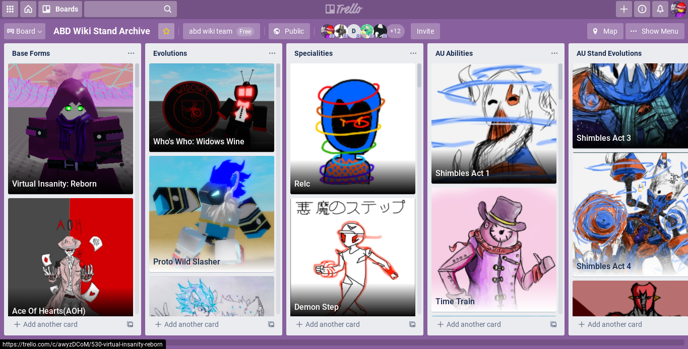 Ahh Yes This Looks Like A Way Better And More Colorful Trello Fandom - trello ban roblox