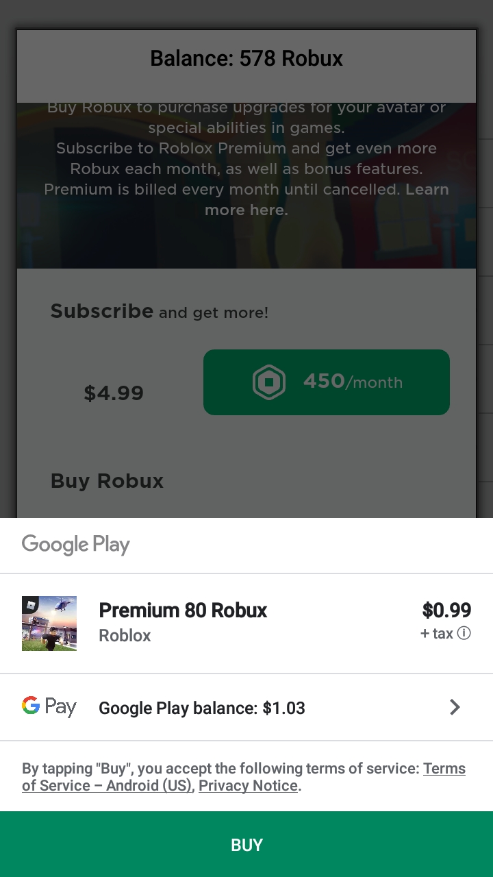 Robux Donation Center