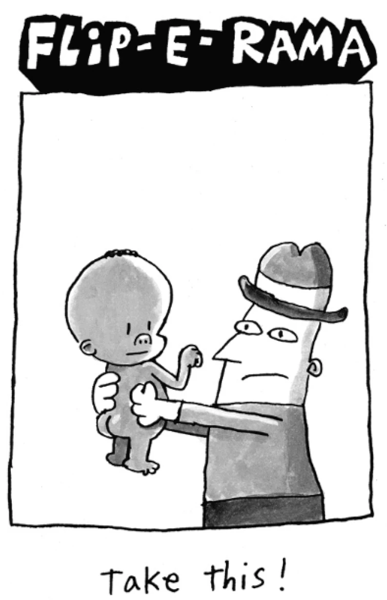 I made a FlipoRama from Super Diaper Baby as a GIF... Fandom