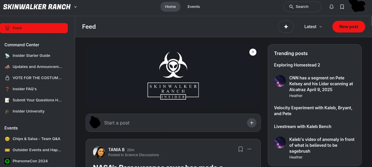 I got a free month of Skinwalker Ranch Insider... | Fandom