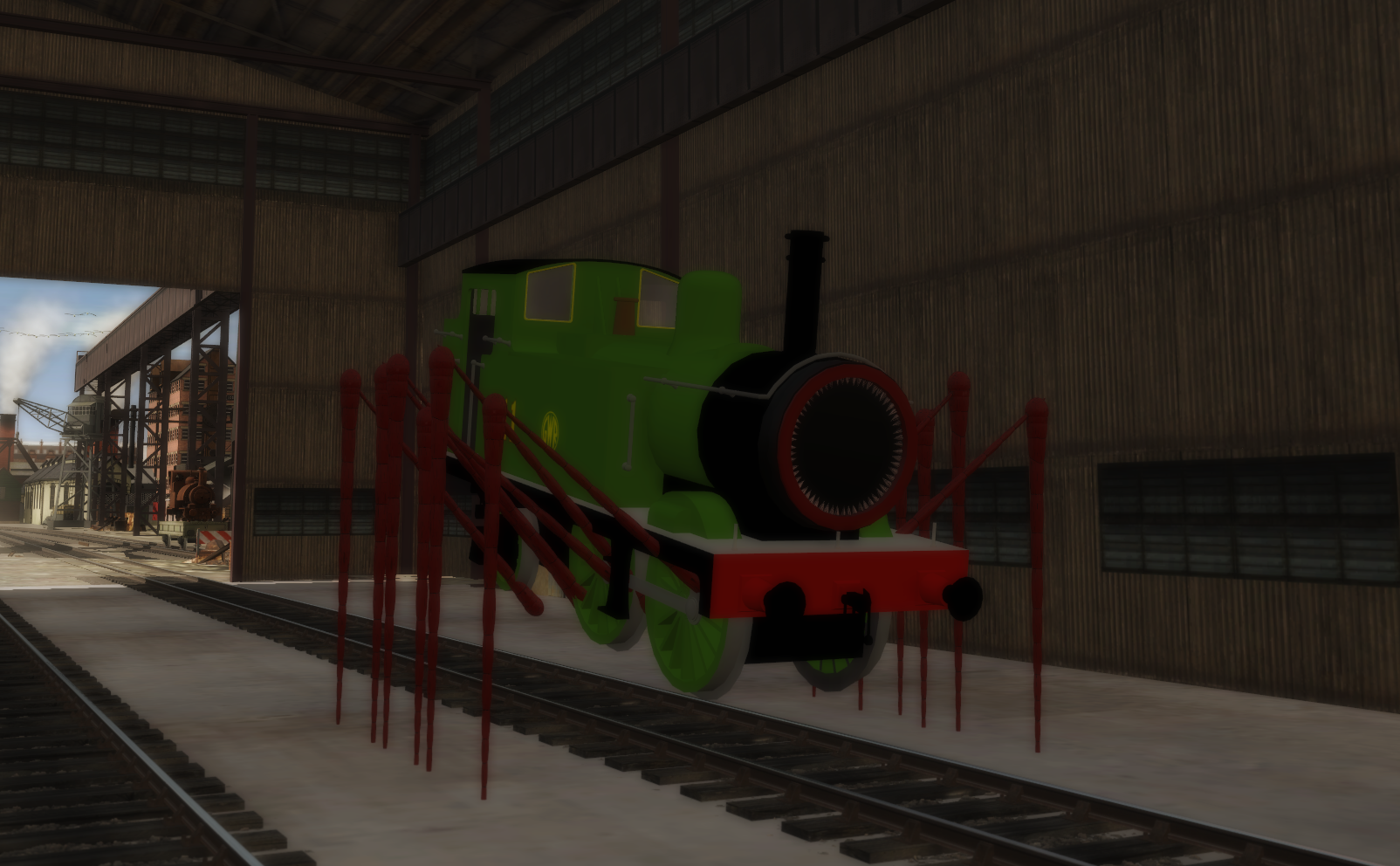 My sodor fallout beast trainz model fandom