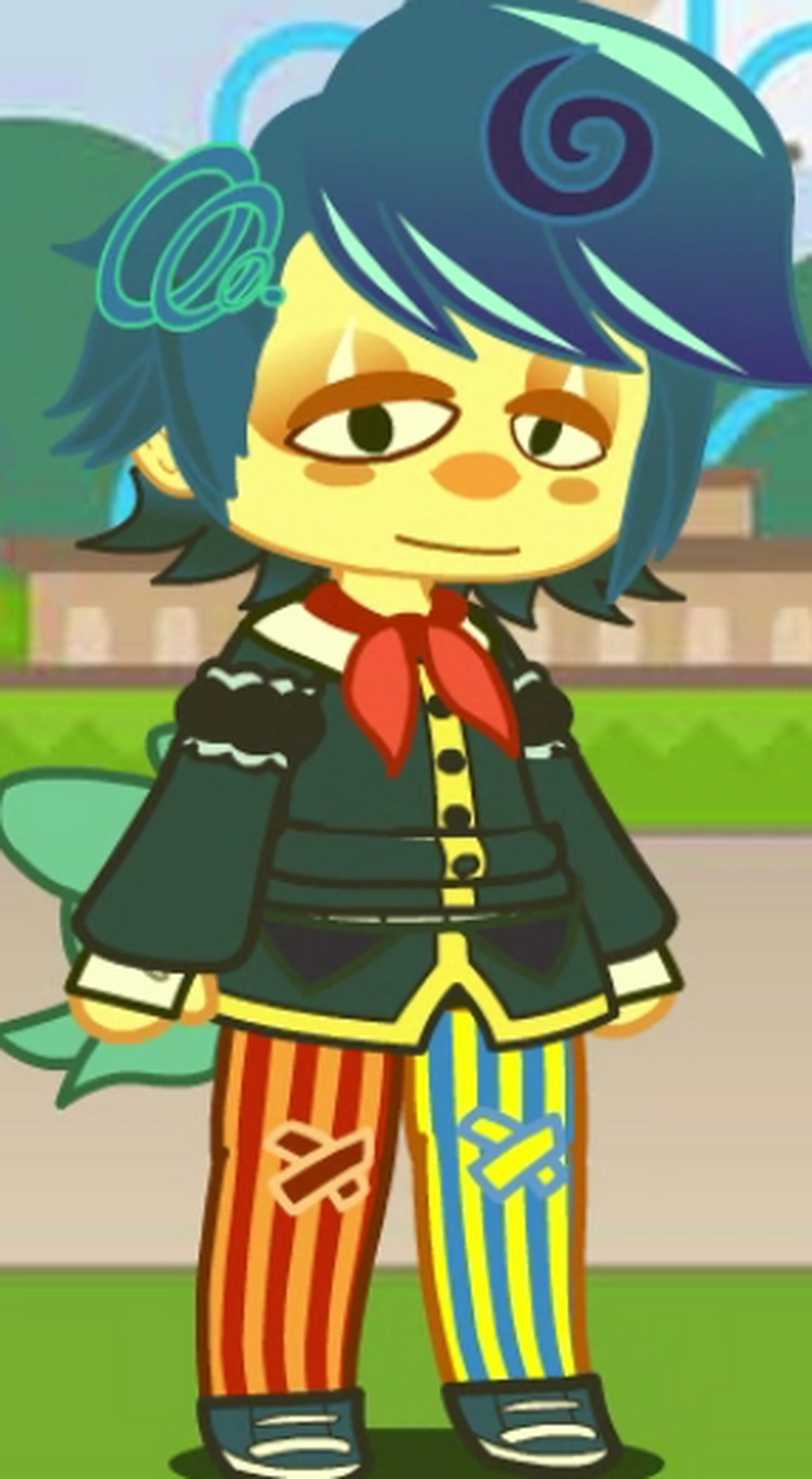 I made Wally Darling from the Home arg in Gacha Club Fandom